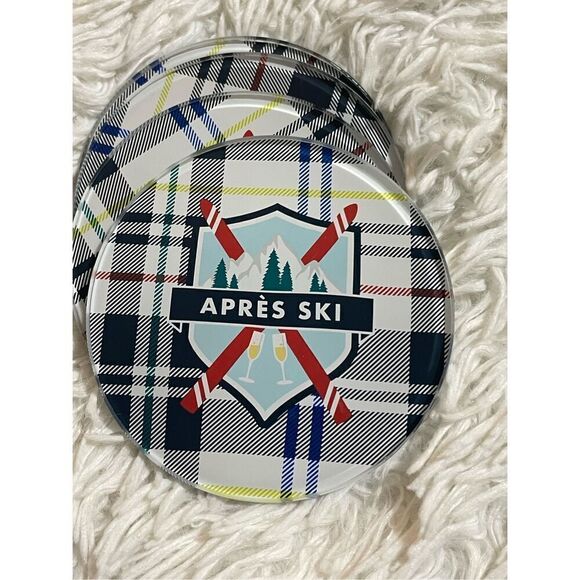 New Mark and Graham Clear Coated Travel Pouch Apres Ski Crest - Picture 9 of 10